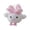 Light Gray, variant on Cute Fluffy Chick Plush Keychain, Mini Cartoon Chicken Stuffed Pendant for Backpack Handbag Car Key Decor, Multi Pastel Colors Available