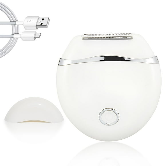 Afeitadora eléctrica para mujer: inalámbrica, compacta y recargable para depilación en seco y húmedo, sin dolor, para piernas, axilas y línea del bikini - BEAUTISILK