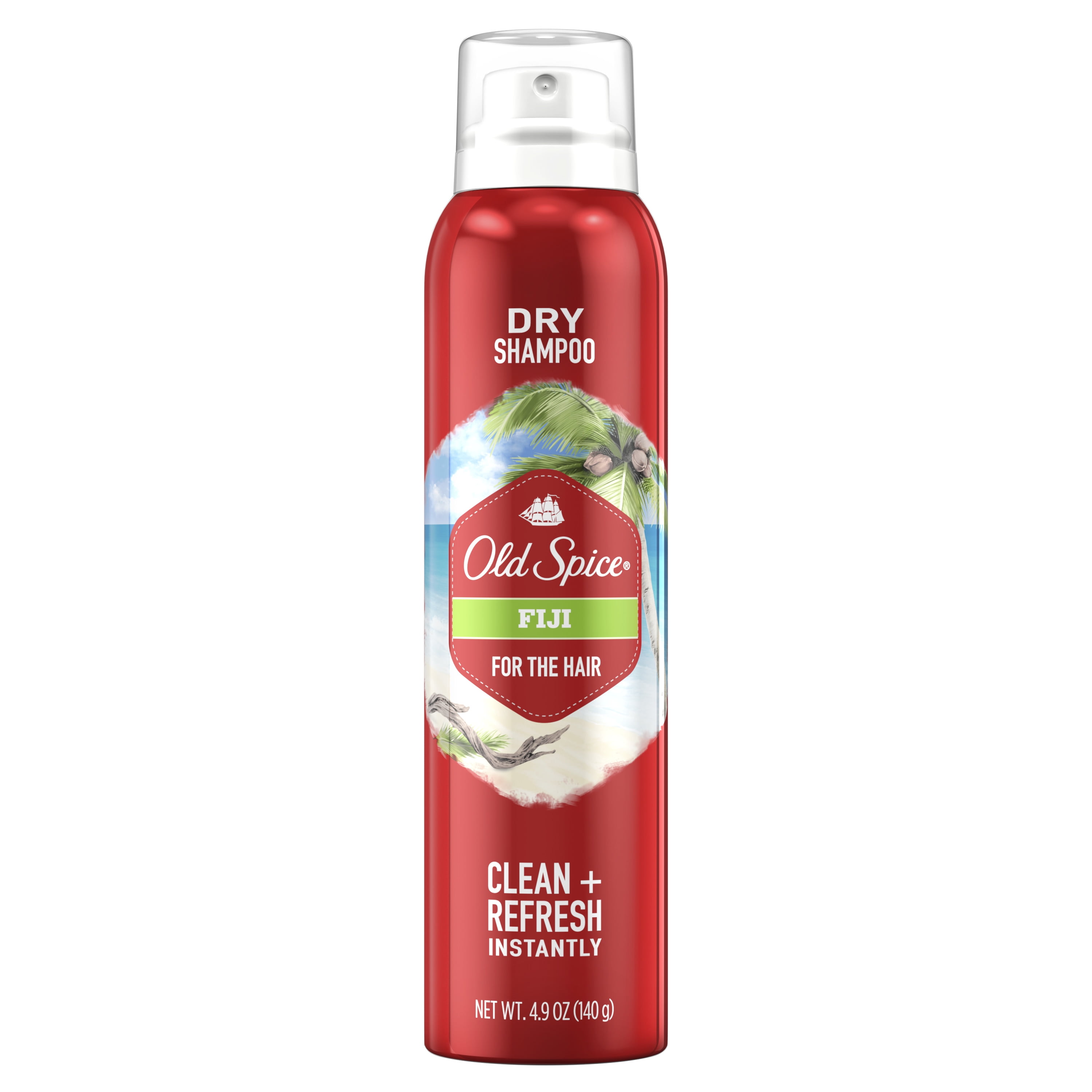 Old Spice Fiji Men's Dry Shampoo for the Hair, 4.9 oz Deal BrickSeek