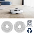 thumbnail image 2 of Mop Cloths with Mop Plates Spare Parts for T20 Omni / T20e Omni Robot Vacuum Cleaner Mop Pad Mop Holder, 2 of 5