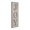 thumbnail image 3 of Letrero de pared Cheung's Joy Vertical Farmhouse de metal gris, 3 of 7