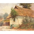 thumbnail image 3 of Ágoston Ács 18x15 Black Modern Framed Museum Art Print Titled - Hungarian Farmhouse, 3 of 5