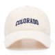 thumbnail image 1 of Gorra de béisbol suave con letras bordadas retro de moda para otoño e invierno, para deportes al aire libre, viajes, para hombre y mujer, 1 of 6