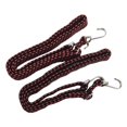 thumbnail image 1 of Customizable Length And Width Elastic Bicycle Luggage Straps With Hooks 1 - Does Not Contain Composite Wood Red 1M, 1 of 9