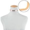 thumbnail image 4 of UDIYO Choker Leaf Design Collar Chain Alloy Punk Women Choker Necklace Jewelry for Party, 4 of 7