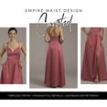 thumbnail image 3 of David’s Bridal, The Edit by DB Studio Women's Formal Empire Waist Ball Gown, Full Length, Satin, 3 of 7