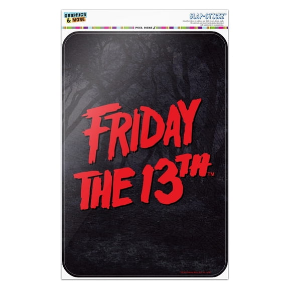 Friday the 13th Logo Home Business Office Sign