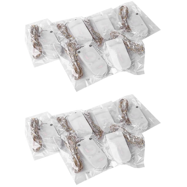 Paquete de 6 tiras de luces LED estrelladas YONGSHENG con 20 LED en Alambre de cobre de 1 m