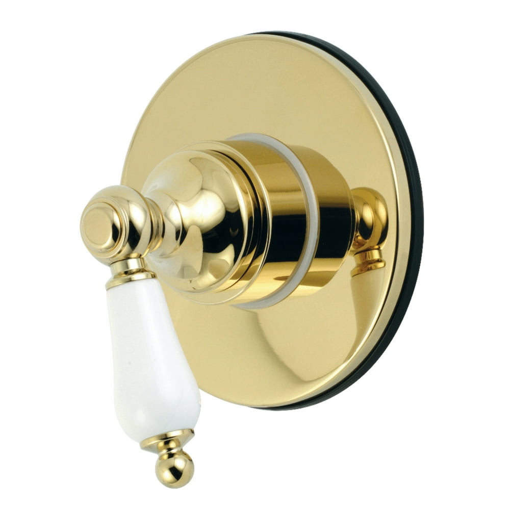 Kingston Brass KS3032PL SingleHandle ThreeWay Diverter Valve with
