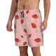thumbnail image 2 of Balery Cute Strawberry C Traje de Baño Estilo Hawaiano para Hombre, Shorts de Secado Rápido con Bolsillos-X-Large, 2 of 6