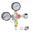thumbnail image 2 of VEVOR Régulateur à Double Manomètre, Régulateur de CO2 avec 0-60PSI, Système de Gaz Robuste, Régulateur de Bière Draft avec Valve de Contrôle, Régulateur de Pression Réglable pour Draft Bee, 2 of 9