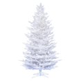 thumbnail image 1 of Vickerman G197165 6.5 ft. x 50 in. Flocked Cedar Pine Artificial Christmas Tree with 828 PVC Tips, 1 of 3