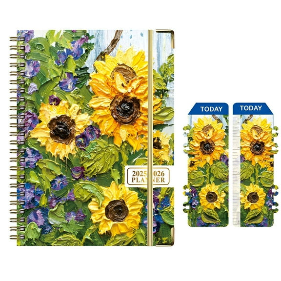 CCOCC 2025 Planner,Smooth Writing Experience Weekly Planner 2025,Ink Bleed Prevention Day Planner,Style1,A5