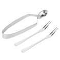 thumbnail image 4 of FONWILYO 3Pcs Food Tongs Metal Cooking Tongs for Handling Shell Foods in Home and Restaurant Kitchens, 4 of 8