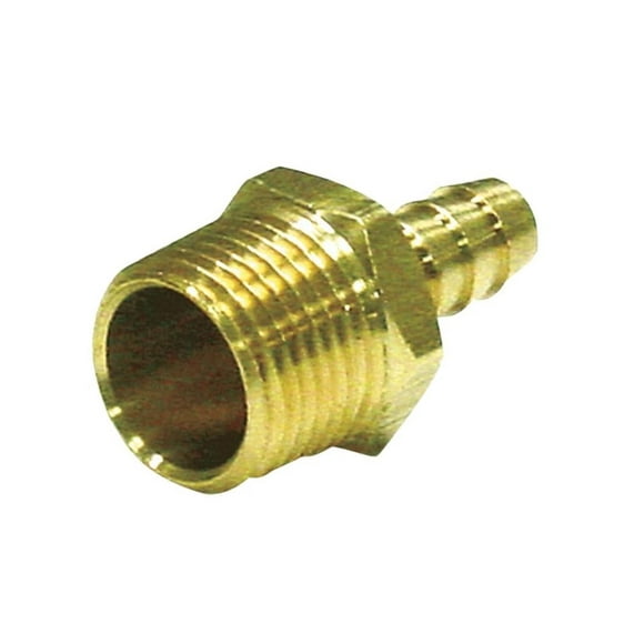 Adaptador de manguera de latón Homeplus+ de 5/8 pulgadas a 3/4 pulgadas, sin plomo