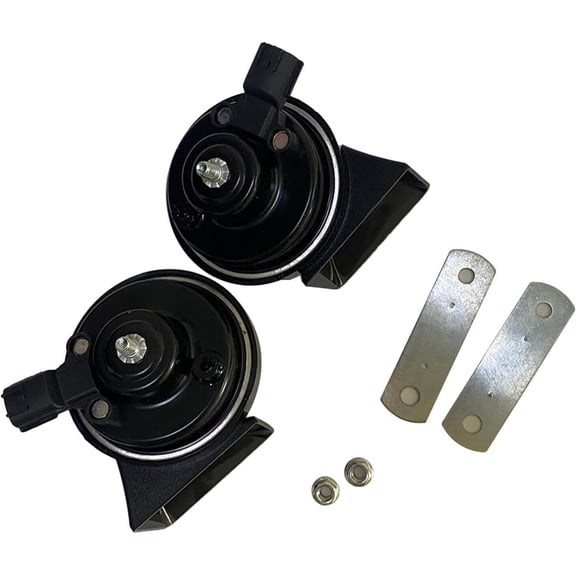 1 Set Low High Car Horn Replacement for Hyundai Kia Replaces 96610-2D100 96610-27200 96610-22400