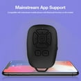 thumbnail image 2 of CanGonggg Rechargeable 150mah Shutter Remote Control For Phone Camera Can Use To Scroll Videos Suitable For Tikto K Turn Pages And Adjust Volume Compatible With Tablets Universal Remotes for All, 2 of 8