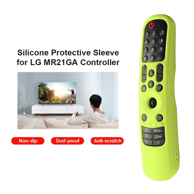 Funda protectora de silicona antideslizante Smart TV Control remoto Shell para LG MR21GA Universal Accesorios Electrónicos