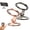 Gold+Gray, variant on Generic Magnetic Phone Stand and Spinner, Aluminum Double Sided Folding Rotatable Ring Holder for Desk