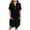 D59/Black, variant on Afdoent Dresses For Women 2026 Casual V Neck Dress With Pockets And Buttons Comfortable Everyday Spring Summer Dress Flowy Relaxed Fit Travel Outfits