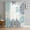 Blue Teal Gray, variant on Sage Green Ocean Sheer Curtains 45 Inch Length 2 Panels Set for Living Room/Bedroom, Coastal Grey Coral Starfish Shell Semi Curtain Sheers Drapes Rod Pocket Curtains Window Treatment Set 52''x45''x2
