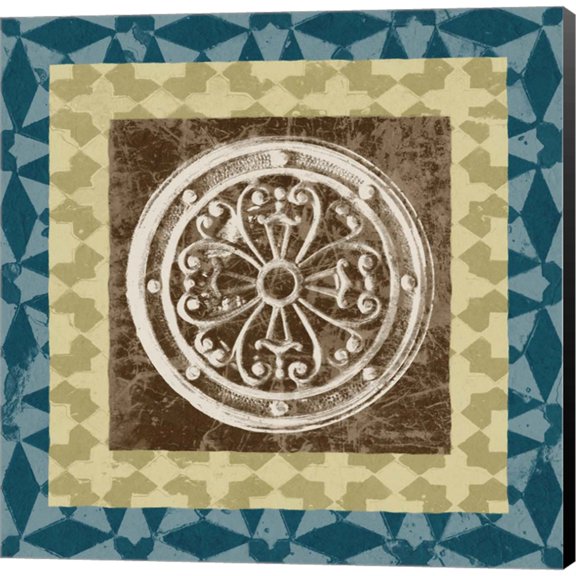 Great Art Now Squared Circle IV by Alonzo Saunders, Canvas Wall Art, 12W x 12H