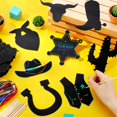 thumbnail image 3 of Juego de tarjetas rasca y gana Hungdao Western Cowboy, 80 unidades para niños, 3 of 7