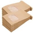 thumbnail image 4 of SEWCHICS Light Brown Biscuit Packaging Bags for Cookies and Snacks - 100Pcs, 4 of 8