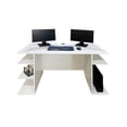 thumbnail image 1 of Escritorio Gamer DECOMOBIL Melamina Mdp 140cm X 75cm X 60cm Blanco GAMER, 1 of 5