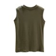 thumbnail image 4 of Yuyuzo Débardeurs de Pyjama pour Femmes Col Rond Sans Manches Été Mignons Hauts Amples Basiques Décontractés, 4 of 6