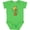 Apple Green, variant on Inktastic Giraffe silhouette Boys or Girls Baby Bodysuit