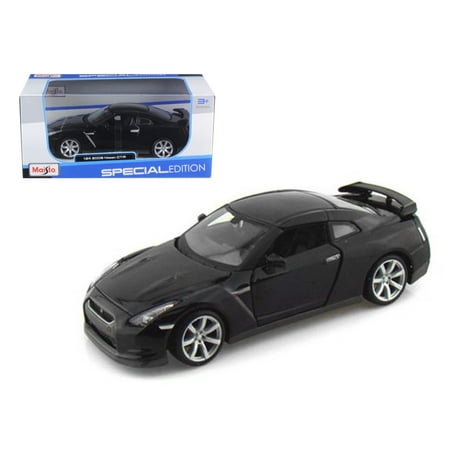 2009 Nissan GT-R R35 Black 1/24 Diecast Model Car by