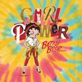 thumbnail image 4 of Wild Bobby Betty Boop Winking Girl Power Femenist Betty Boop Tie-Dye T-Shirt, Aurora, Small, 4 of 4