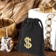 thumbnail image 4 of FELTECHELECTR bolsas con cordón con forma de dólar para guardar dinero y regalos., 4 of 4