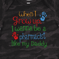 thumbnail image 4 of Inktastic Pharmacist Like Daddy Boys or Girls Baby Bodysuit, 4 of 5