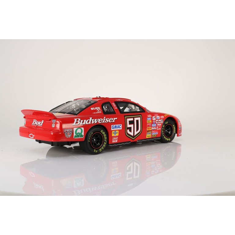 Racecar Model Ricky Craven #50 Budweiser 1998 Monte Carlo Elite 1 of 1,500  1/24 Scale diecast Model car-Collectible Display Racing Memorabilia-Limited 