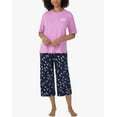 thumbnail image 5 of DKNY Woman’s 2 Piece Pajama Set Short Sleeve/Capri (1774974), 5 of 10