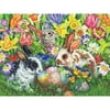 OKESYO 5D DIY Diamond Painting Easter Bunny Kit Full Round Drill Pictures (WT357)