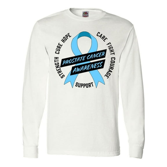 Inktastic Prostate Cancer Awareness Long Sleeve T-Shirt
