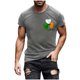 thumbnail image 1 of Tops para hombre, blusas y camisas de cuello redondo y manga corta para hombre. Camiseta informal de cuello redondo estampada de moda para hombre. Camisa de manga corta. Blusa para hombre., 1 of 3
