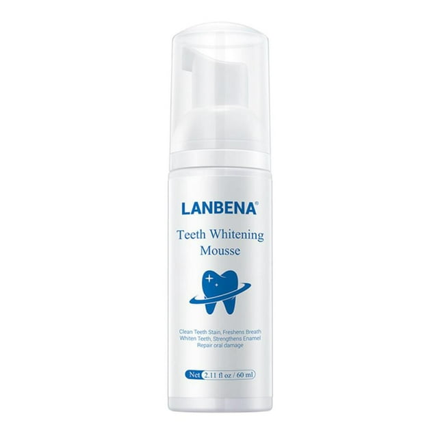 Herramienta de blancos de espuma blanqueadora de de 60 ml para mantener un brillante Yuyangstore Espuma diaria para blanquear los dientes