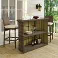 thumbnail image 2 of Crosley Bradenton Wicker Outdoor Bar Table, 2 of 5