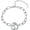 Mother, variant on Infinity/Cross/Turtle/Elephant/Sunflower/Bee Adjustable Bracelets Paperclip Chain Bracelet 925 Sterling Silver for Women Birthday Mothers Day Jewelry Gifts for Her-6.5+2 Inch