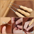 thumbnail image 4 of Maytalsory 4pieces Precise Awl With Wooden Handle Professional And Easy To DIY Hand Tool Durable 1Set, 4 of 6