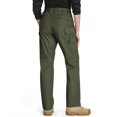 thumbnail image 3 of WULMLEO Women's Stretch Tactical Pants Water Resistant Ripstop Cargo Work Bottoms Outdoor Lightweight Hiking Tousers Army Green M, 3 of 4