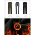 2023 New Men‘s Winter Casual Pants Outdoor Thick Warm Fleece Lined