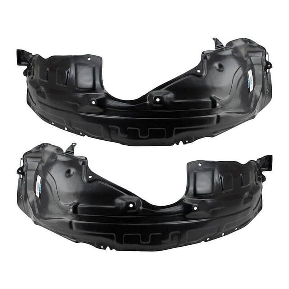 Front Fender Liner Set 2 Piece - Compatible with 2010 - 2015 Mazda CX-9 2011 2012 2013 2014