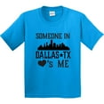 thumbnail image 3 of Inktastic Dallas Texas Someone Loves Me Youth T-Shirt, 3 of 5