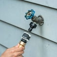 thumbnail image 6 of Vego Garden Hose Reel Retractable Hi-Flow x 100ft Wall Mounted Automatic Rewind, Any Length Lock with 9 Patterns Sprayer Nozzle, Quick Connector and Adjustable shot Nozzle-Cloud White, 6 of 8