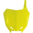 thumbnail image 2 of Acerbis  2113634310; Front Number Plate Fluorescent Yellow, 2 of 2